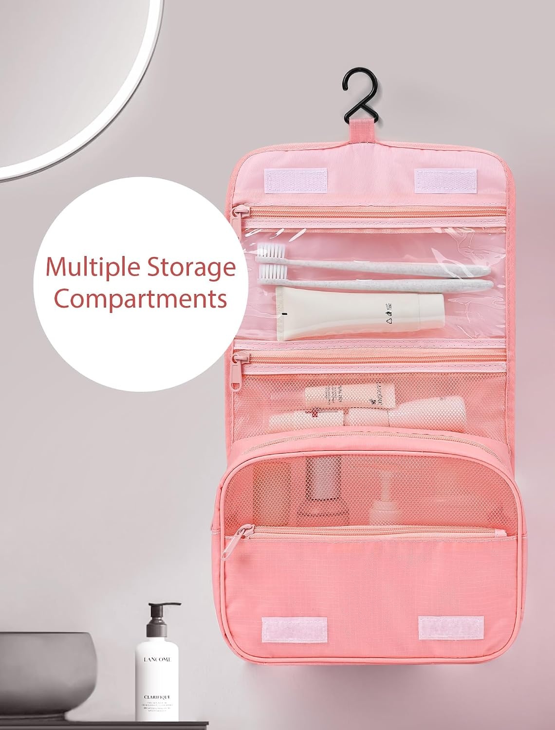 image:image8 Pcs Packing Cubes for SuitcasesTravel Cubes Set Storage Bag Suitcase Organizer Lightweight Luggage