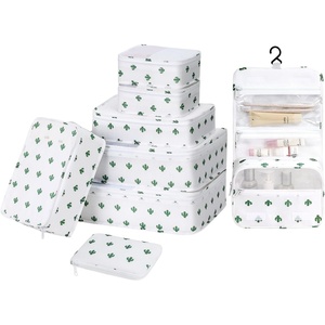 image:imageDIMJ Packing Cubes  8 Pack Travel Bags Organizer Lightweight Luggage Organizers for Suitcase Travel Essentials